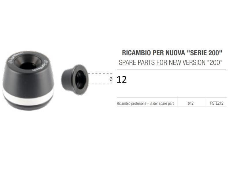 Lightech Ricambio tampone protezione Telaio Boccola 12mm / Nuova versione - protezioni telaio e tamponi