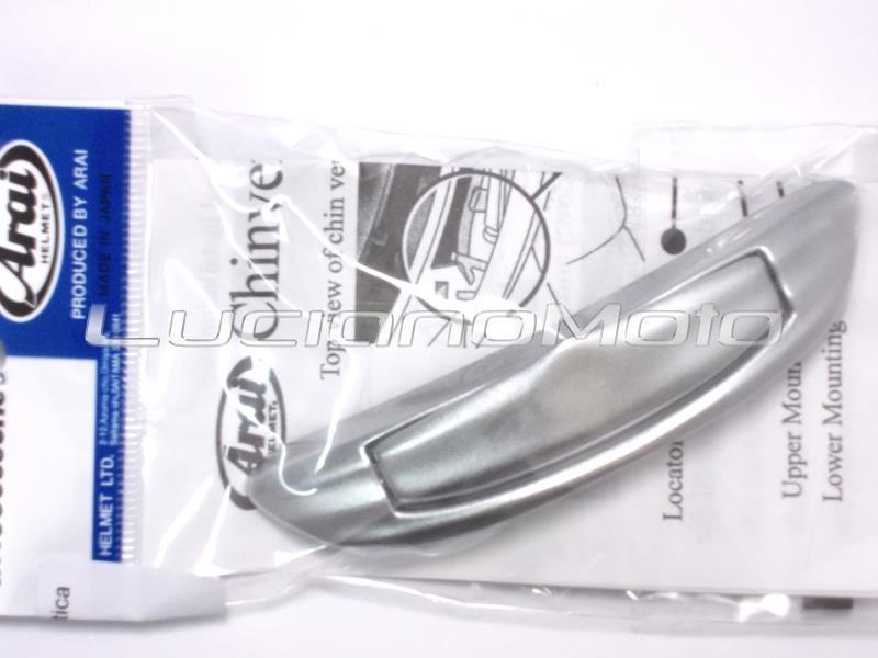 Arai Presa aria mentoniera Chaser / Axces Aluminium Silver - ricambi