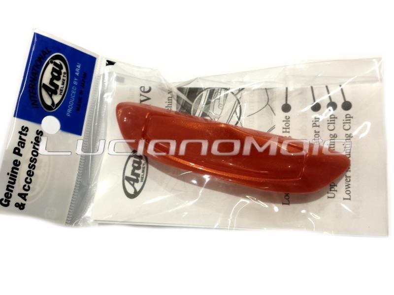 Arai Presa aria mentoniera Chaser / Axces Spyke Orange / Blu - ricambi