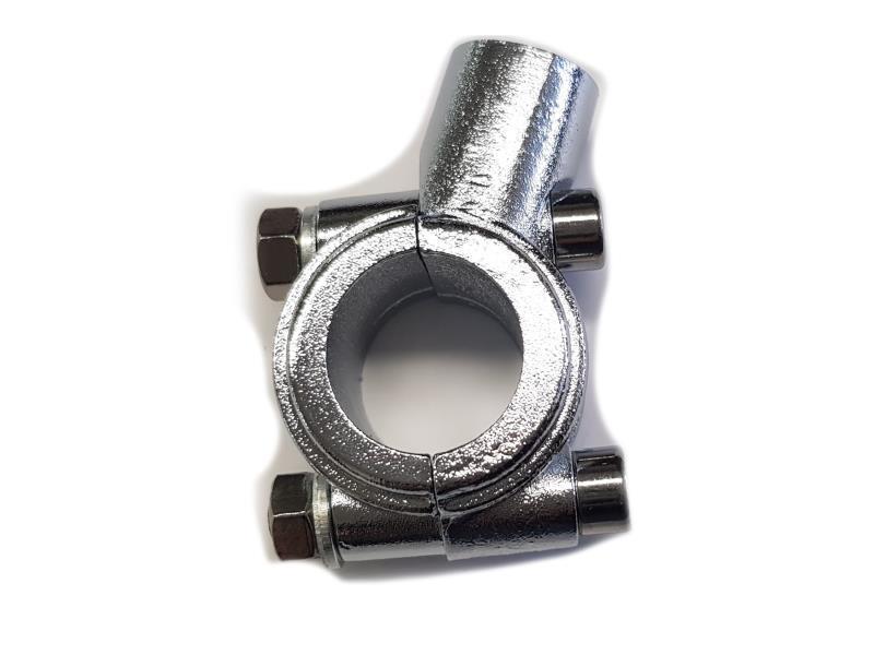 FAR 1432 attacco specchio al manubrio Diam. 22mm M10 Cromato Diam. 22 mm - specchietti