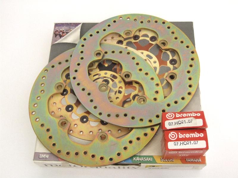 Brembo Coppia Dischi freno anteriori Honda CBR 600 87  - dischi freno