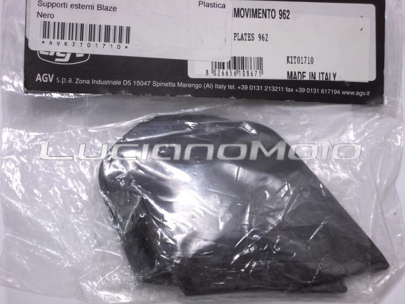 AGV Supporti esterni Blaze Nero - ricambi