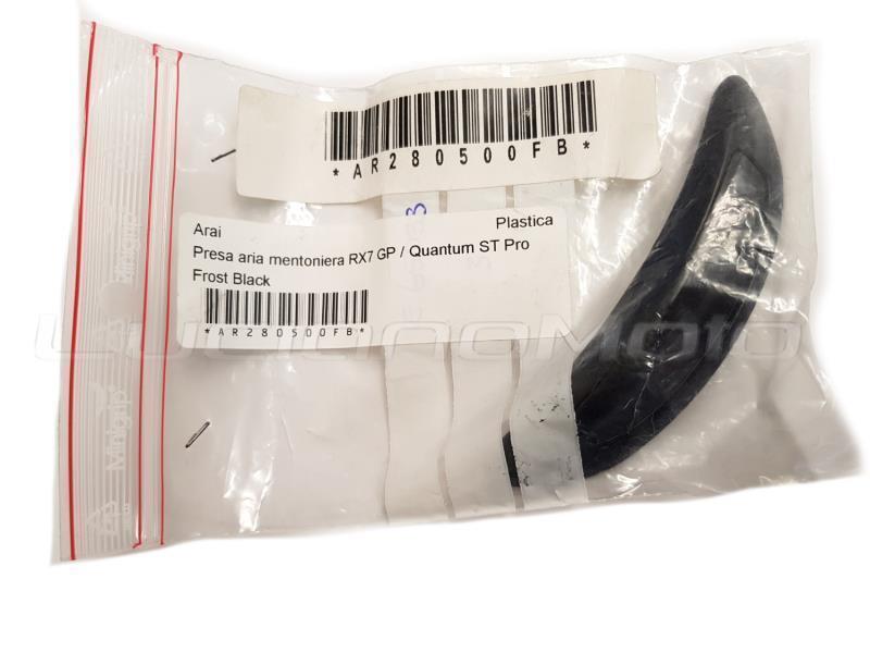 Arai Presa aria mentoniera RX7 GP / Quantum ST Pro Frost Black - ricambi