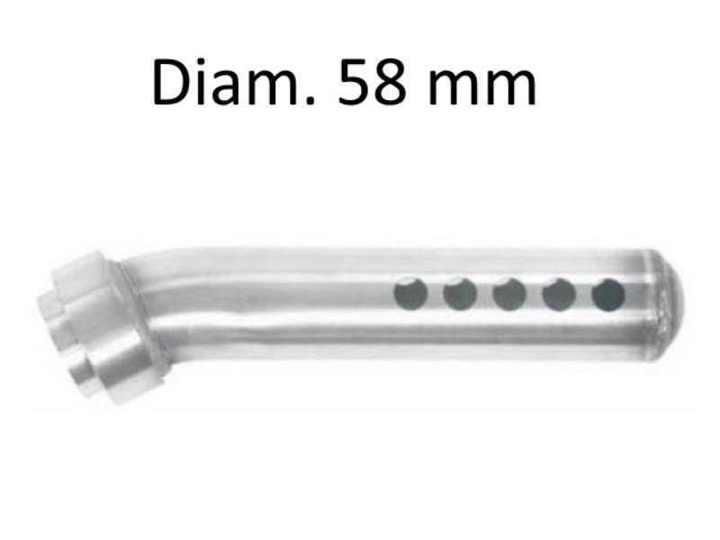 Arrow DB killer per terminali scarico Arrow Diam. 58mm / Tubo piegato - ricambi silenziatori