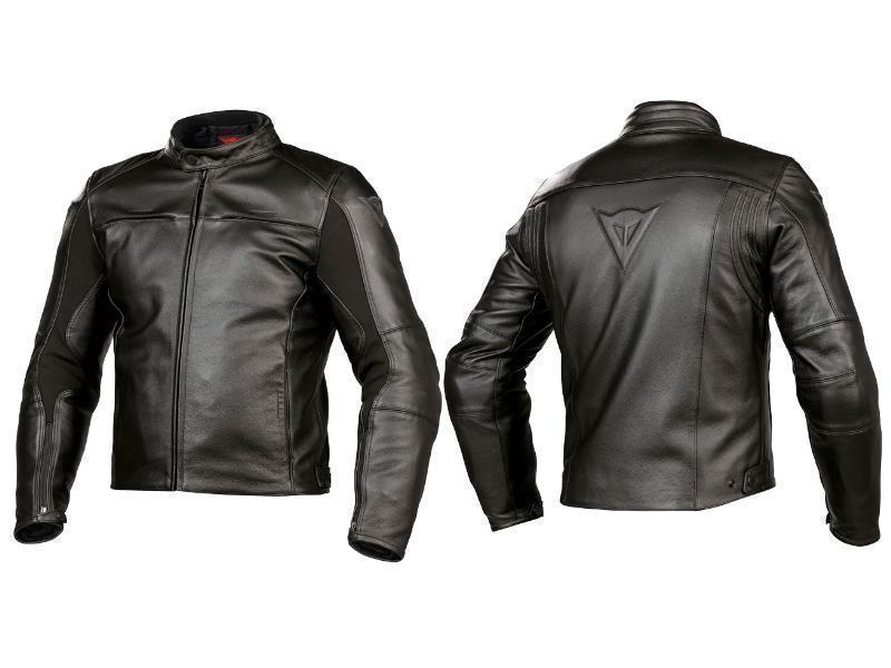 Giacche in pelle Dainese Razon giacca moto Nero da uomo