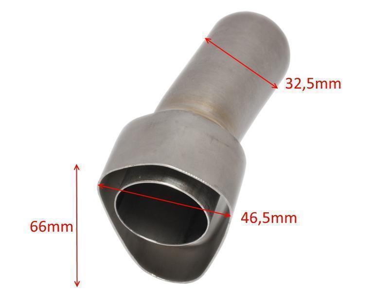 Akrapovic DB Killer ricambio Yamaha T Max 500-530 08 / 16  - ricambi silenziatori