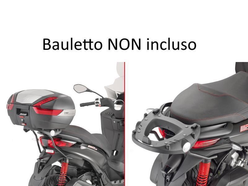 Givi SR5600 Portapacchi Piaggio MP3 Yourban 11 /18- HPE 300 19 Nero - portapacchi e portavaligie