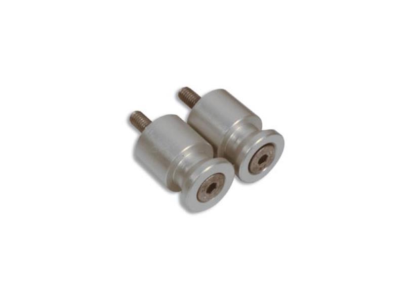 Big Star Supporti nottolini per cavalletto a forchetta M6 / Argento - supporti per cavalletto