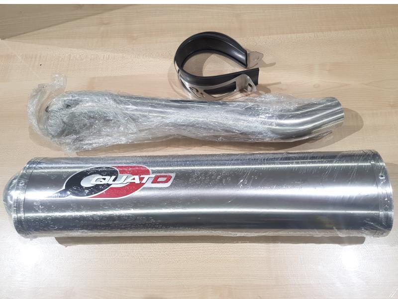 QD Exhaust Terminale scarico Kawasaki ZX6 03/04 Omologato - scarichi e terminali