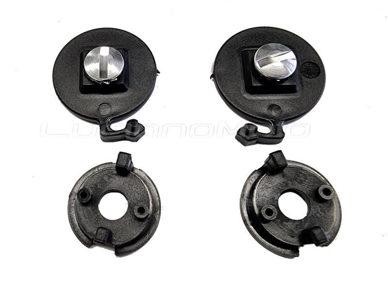 Caberg Kit meccanismo visiera Justissimo Nero - ricambi