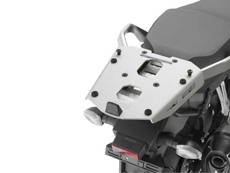 Givi SRA3105 Portapacchi Suzuki DL 1000 V-Strom 14/16 in allumnio Grigio - portapacchi e portavaligie