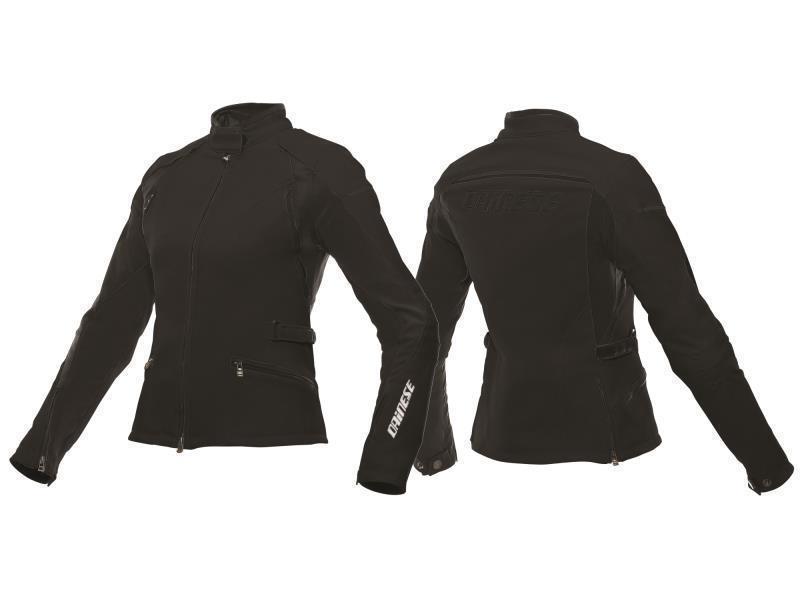Dainese Arya Tex lady giacca moto donna Nero / Nero / Nero - giacche in tessuto