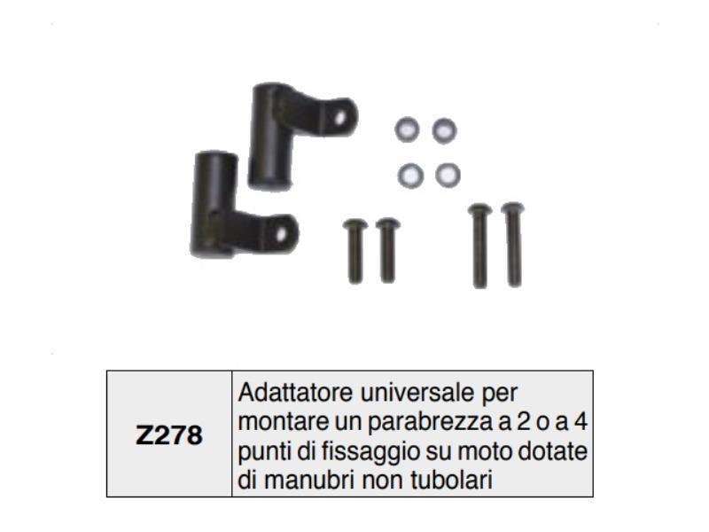 Givi Z278 Supporti Tubolari / Tipo S601 / D40 Nero - cupolini e parabrezza