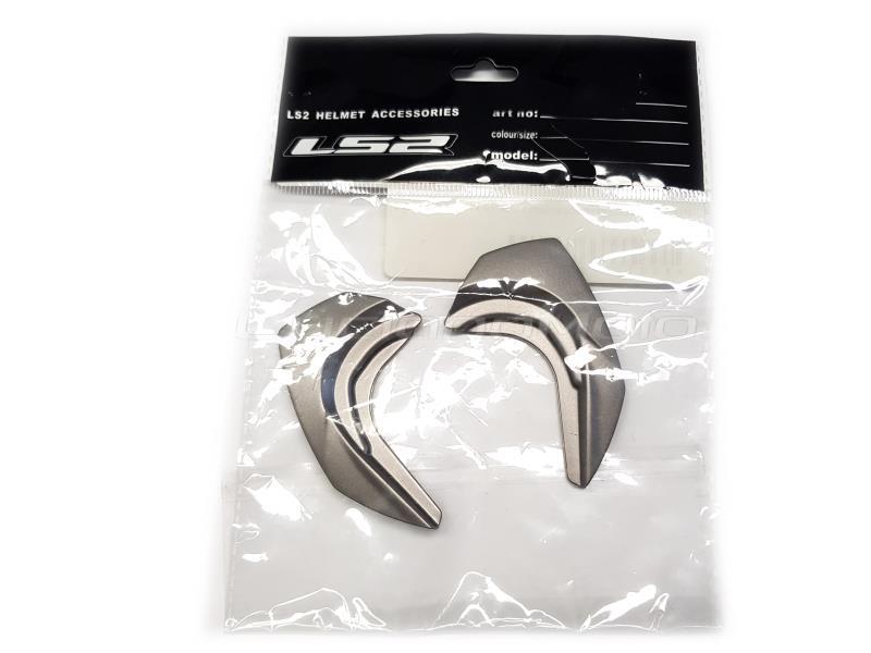 LS2 Placchette bordo meccanismo visiera FF358/FF385/OF569 Bronzo - ricambi