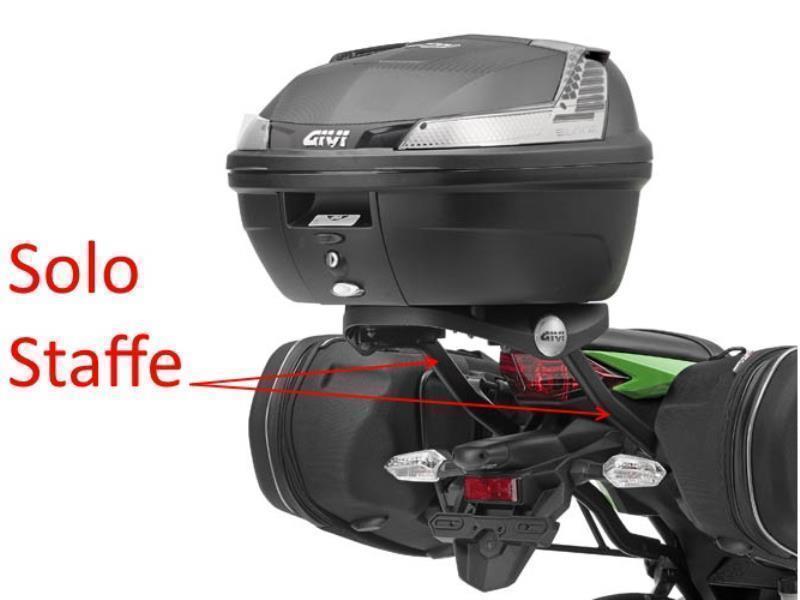 Givi 4108FZ Staffe portapacchi Kawasaki Ninja 300 13 / 18 Nero - portapacchi e portavaligie