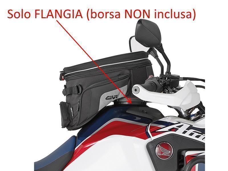 Givi BF25 Flangia met per borsa serb Tank Lock Honda CRF1000L Afr Nero - flangia attacco borsa serbatoio