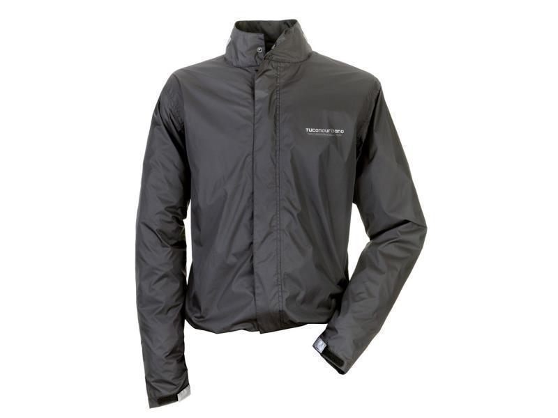 Tucano Nano Rain jacket Plus imperm e traspirante giacca moto Nero - antipioggia