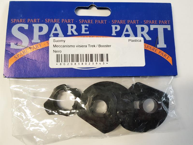 Suomy Meccanismo visiera Trek / Booster Nero - ricambi