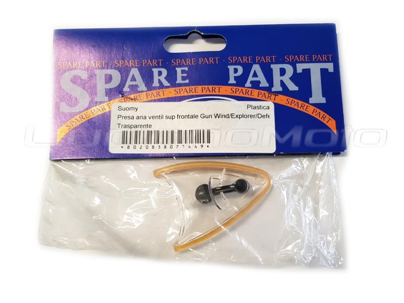 Suomy Presa aria ventil sup frontale Gun Wind/Explorer/Defender/Ve Trasparente - ricambi