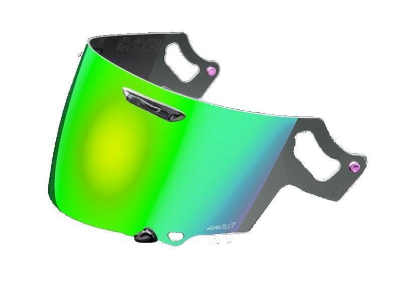 Arai Visiera a specchio tipo VAS per RX7 V - Chaser X / QV Pro Mirror Green - visiere