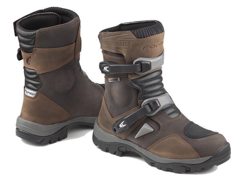 Forma Adventure Low stivali moto bassi Brown - stivali impermeabili