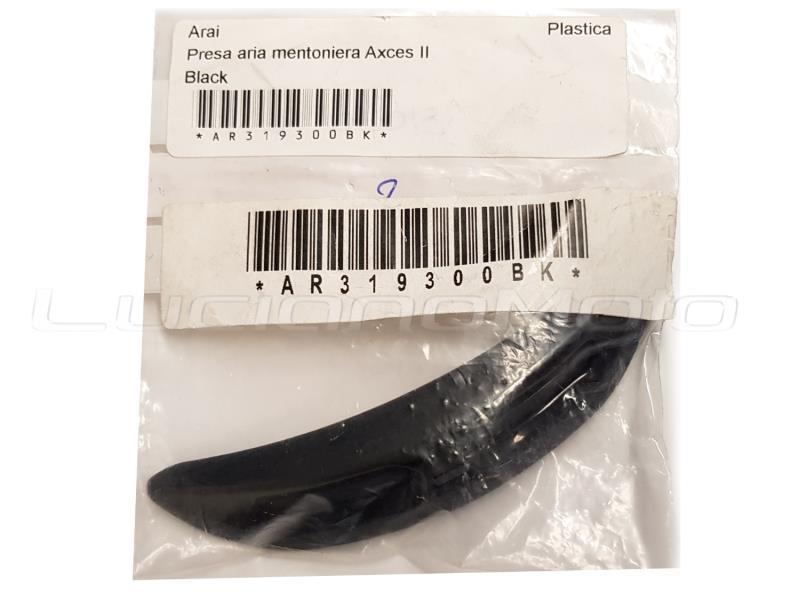 Arai Presa aria mentoniera Axces II Black - ricambi
