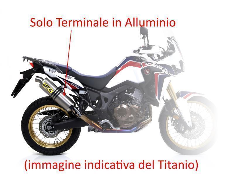 Arrow Terminale Honda CRF 1000 L Africa Twin 16 / 19 Maxi Race Tech - scarichi e terminali