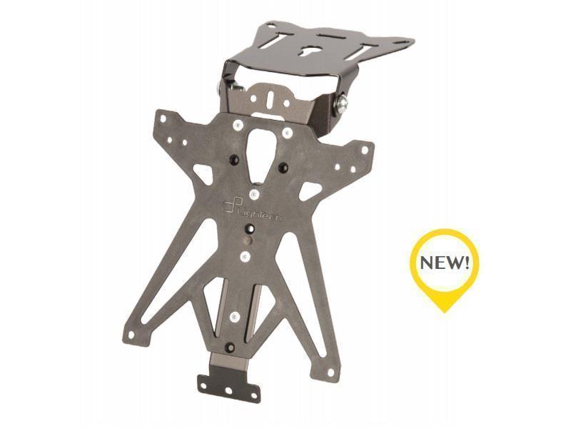 Lightech Porta targa universale Nero - porta targa