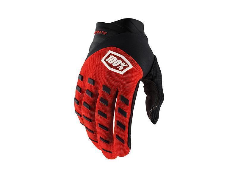 100% Airmatic youth guanti moto cross bambino Red / Black - guanti cross