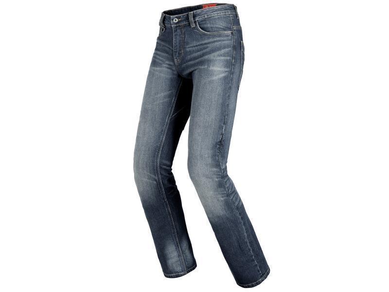 Spidi J Tracker pantaloni jeans da moto Blu Dark Used - jeans moto