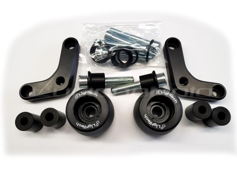 Lightech KT203 Protezioni telaio KTM Duke 125 / 390 17 / 21 Nero - protezioni telaio e tamponi