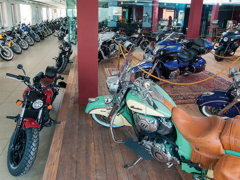 Area dedicata Indian Motorcycle