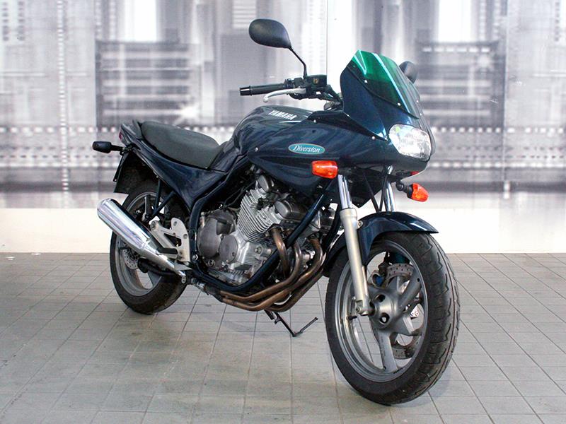 Yamaha XJ 600 Diversion Verde usata - moto epoca