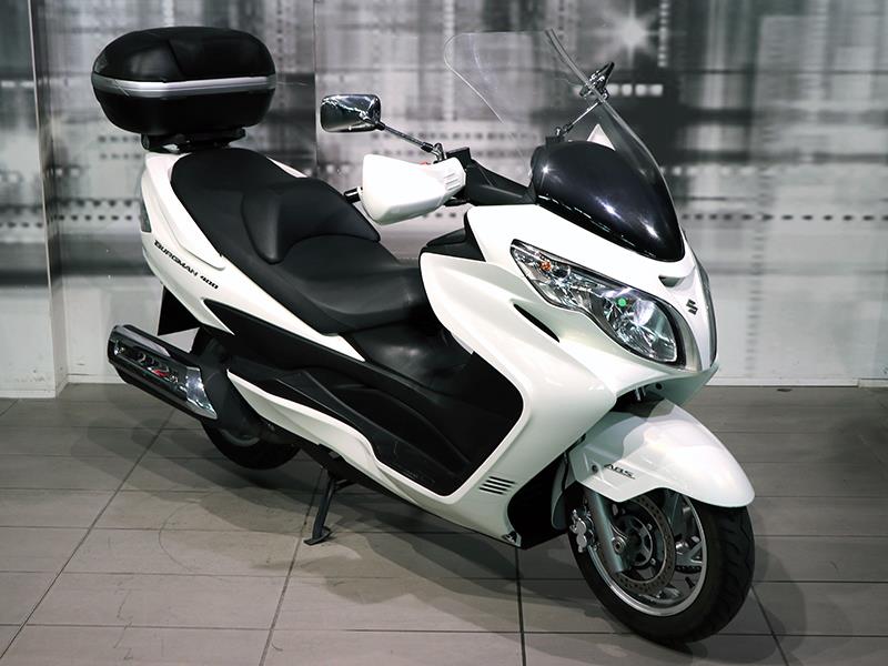 Suzuki Burgman 400 ABS Bianco usata - moto scooter maxiscooter