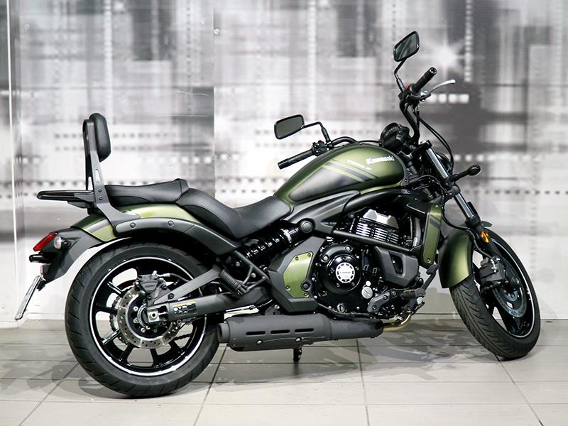 kawasaki vulcan s matte green