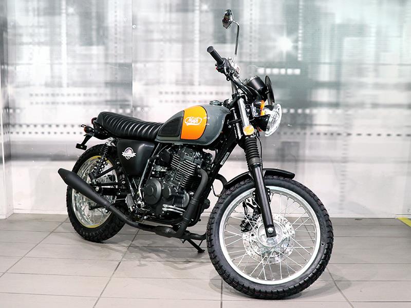 Mash Scrambler 400 Orange - Grey aziendale - moto scrambler