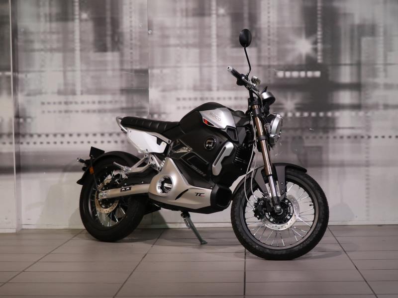 Super Soco TC Max Raggi L3 Black/Silver aziendale - moto naked