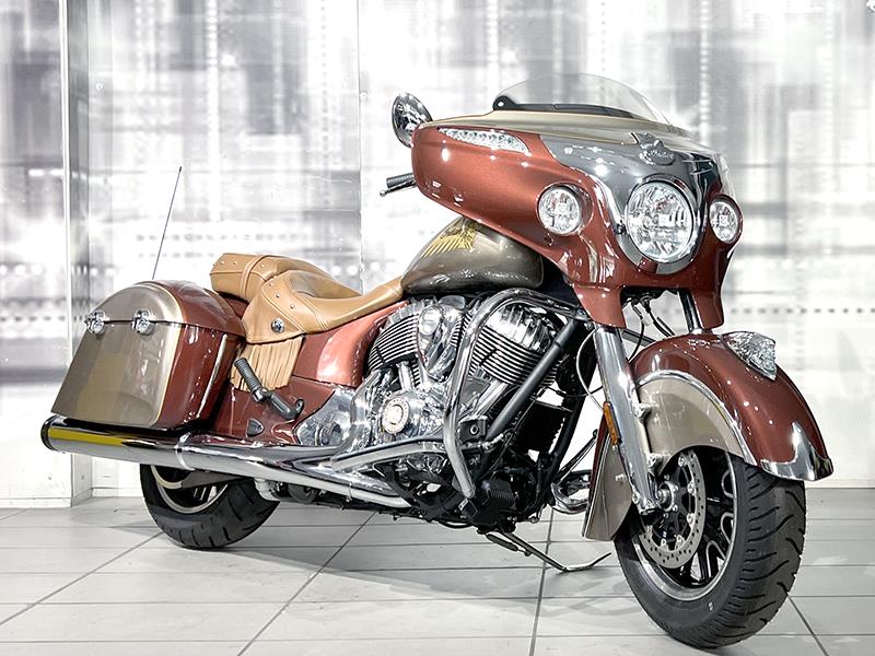 Indian Chieftain Classic Icon Series Burnished/Sandstone + Rinehart aziendale - moto custom