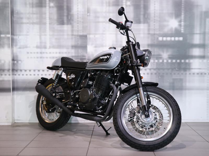 Mash Dirt Track 650 Grigio e Nero aziendale - moto scrambler