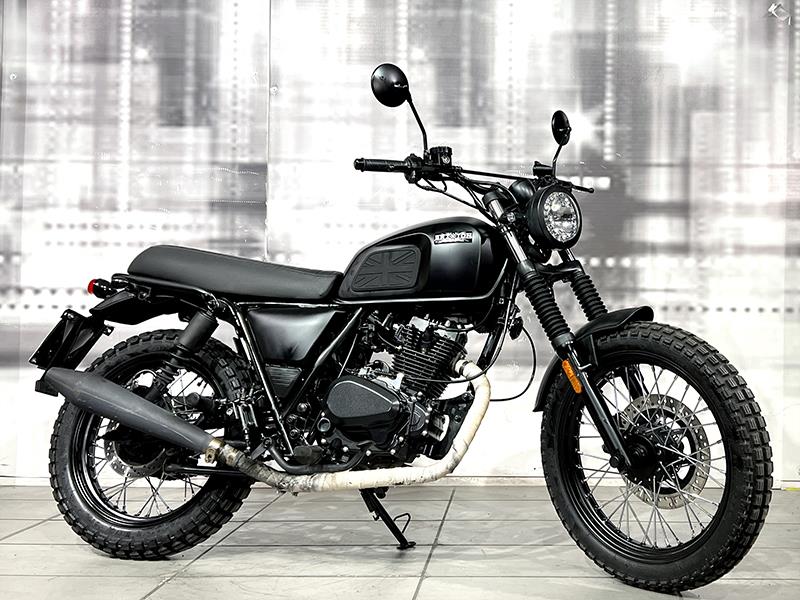 Brixton Felsberg 125 Abs Black usata - moto scrambler
