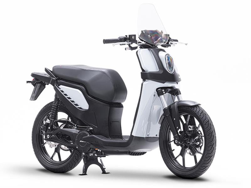 Fantic Motor Issimo City (L1-una batteria) Grigio nuova - moto scooter maxiscooter