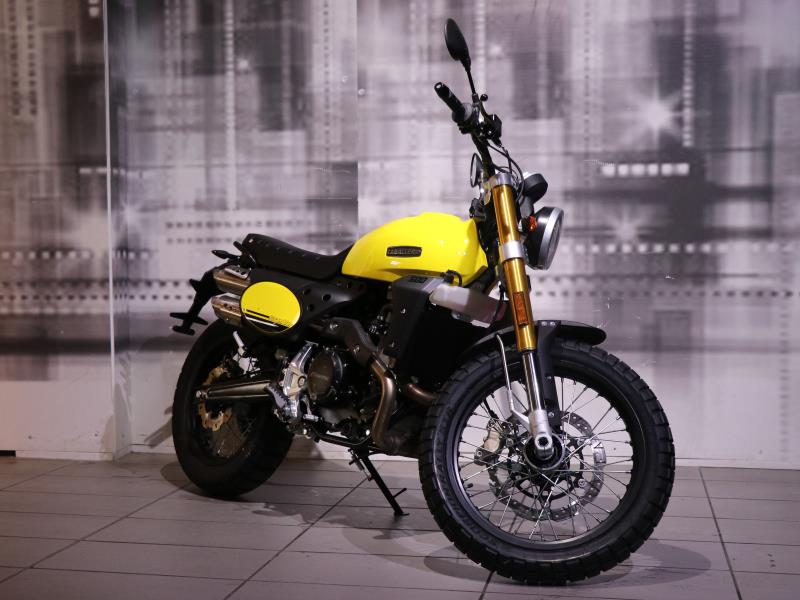 Test ride Fantic Motor Caballero Scrambler 500