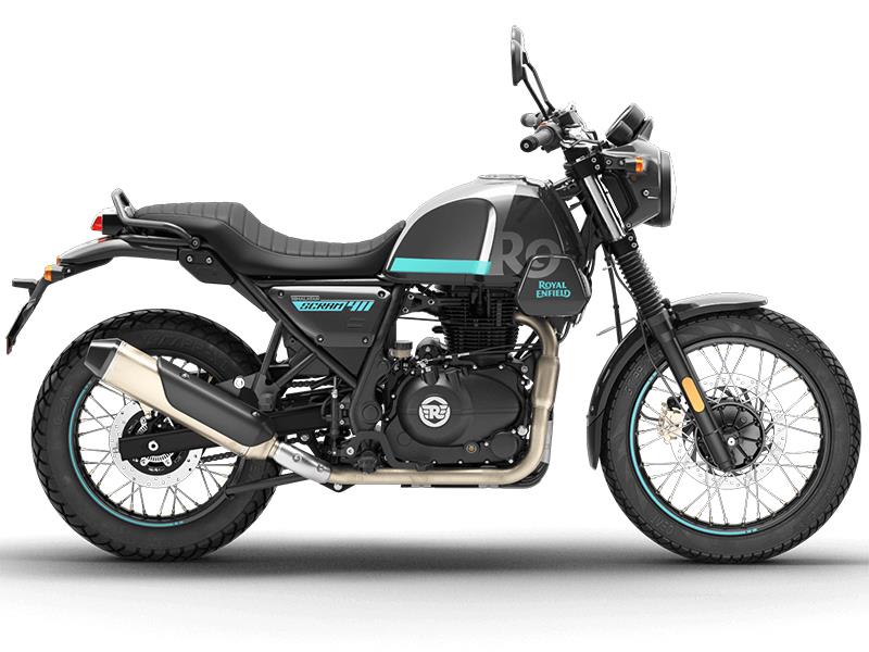 Royal Enfield Scram 411 Silver Spirit nuova - moto scrambler