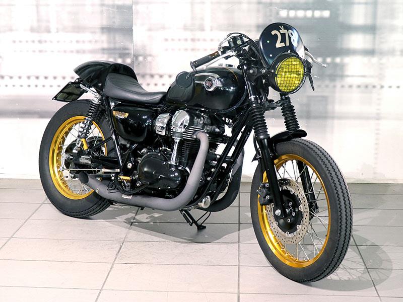 Kawasaki W 800 Special Edition Nero usata - moto scrambler