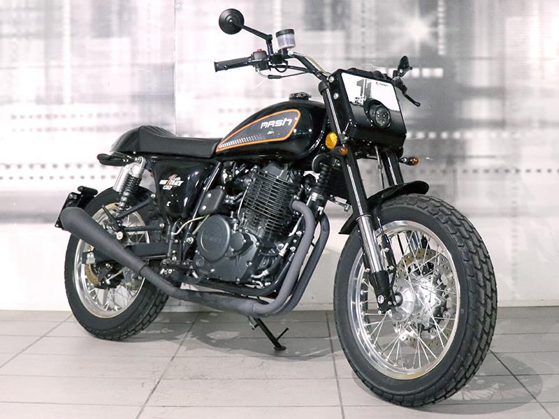 Mash Dirt Track 650 Nero e Arancio usata - moto scrambler