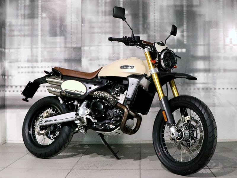 Fantic Motor Caballero Rally 500 Sabbia usata - moto scrambler