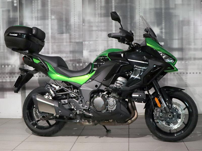 Kawasaki Versys 1000 SE Grand Tourer Candy Lime Green / Spark Black usata - moto crossover