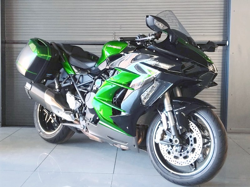 Kawasaki Ninja H2 1000 SX SE Green/Black/Grey usata - moto sportive