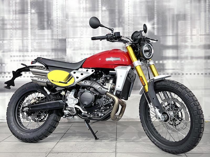 Fantic Motor Caballero Scrambler 500 Rosso nuova - moto scrambler