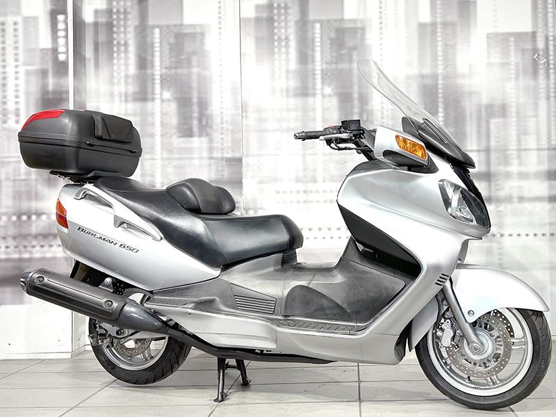 Suzuki Burgman 650 Silver usata - moto scooter maxiscooter